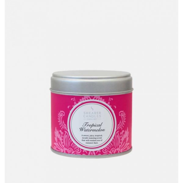 Tropical Watermelon Candle Tin