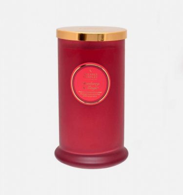 Shearer Cranberry and Ginger Pillar Jar Candle