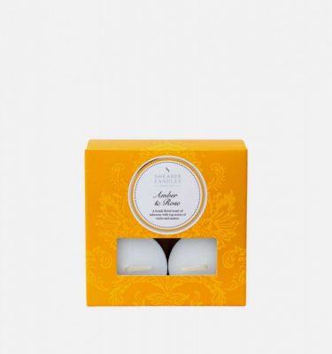 Shearer Amber and Rose Tealights x 8