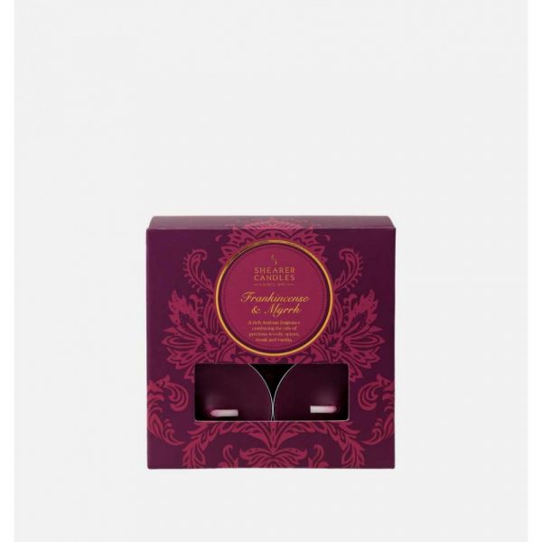 Shearer Frankincense and Myrrh Tealights x 8