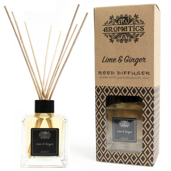 Ancient Wisdom Lime & Ginger Essential Oil Reed Diffuser