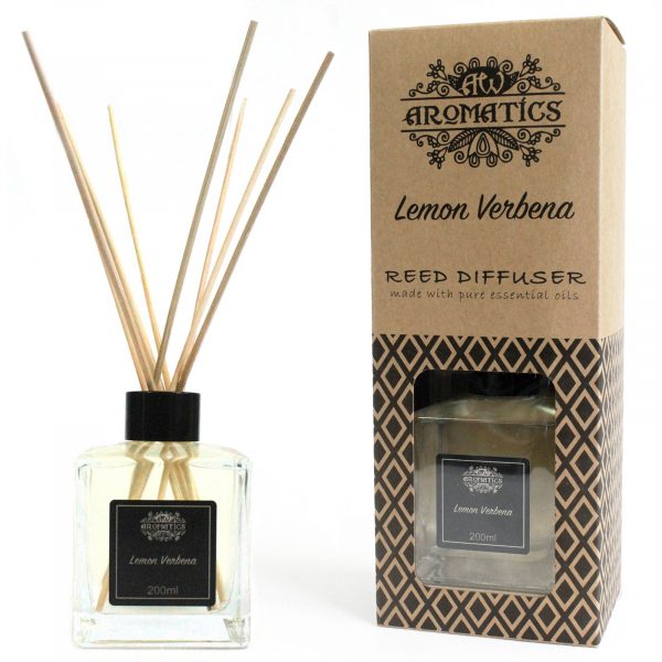 Ancient Wisdom Lemon Verbena Essential Oil Reed Diffuser