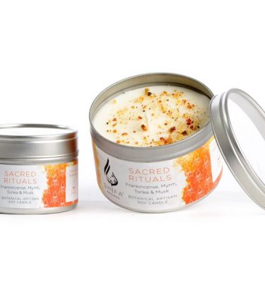 Shifa Aromas, Sacred Rituals Tin Candle