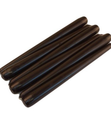 Black Tapered Dinner Candle