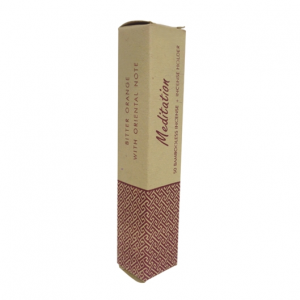 Herbal Bambooless Incense Sticks With Holder - Meditation