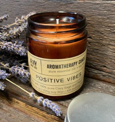 Aromatherapy Candle - Positive Vibes
