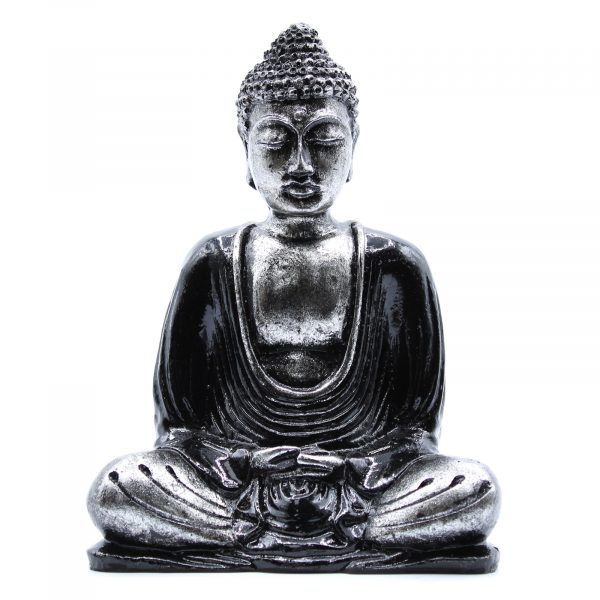 Medium Black & Grey Buddha
