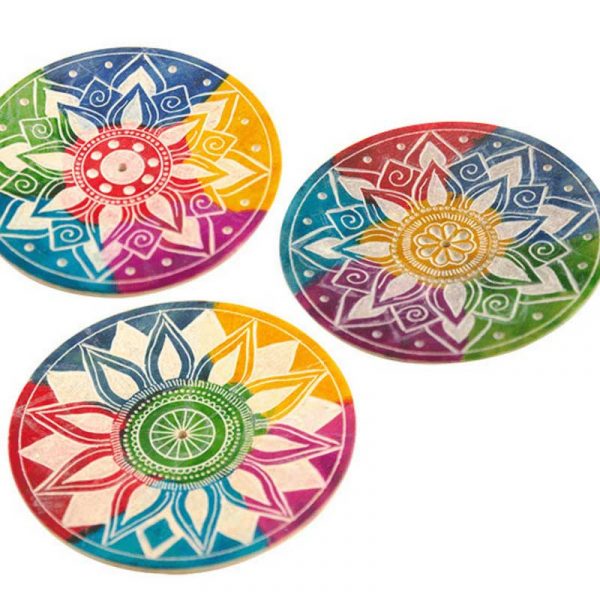 Multi Chakra Incense Plate - Image 2