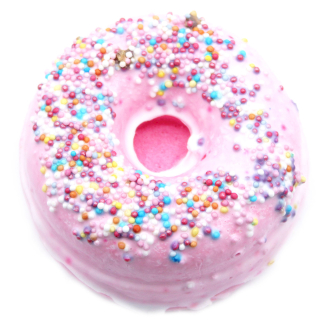 Raspberry Donut Bath Bomb