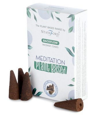 Plant Based Backflow Incense Cone - Meditation
