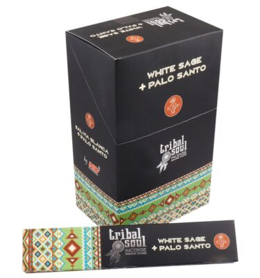 Tribal Soul Incense Sticks - White Sage + Palo Santo